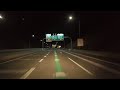 ASMR Highway Driving at Night (No Talking, No Music) - Seoul to Goseong, Korea