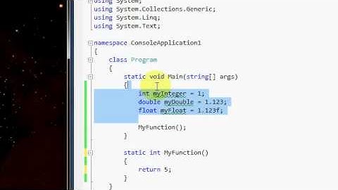 XNA Game Development 05 - Functions