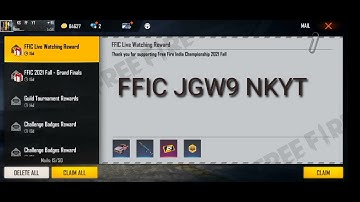 TODAY FFIC REDEEM CODE REWARDS -para SAMSUNG,A3,A5,A6,A7,J2,J5,J7,S5,S6,S7,S9,A10,A20,A30,A50#short