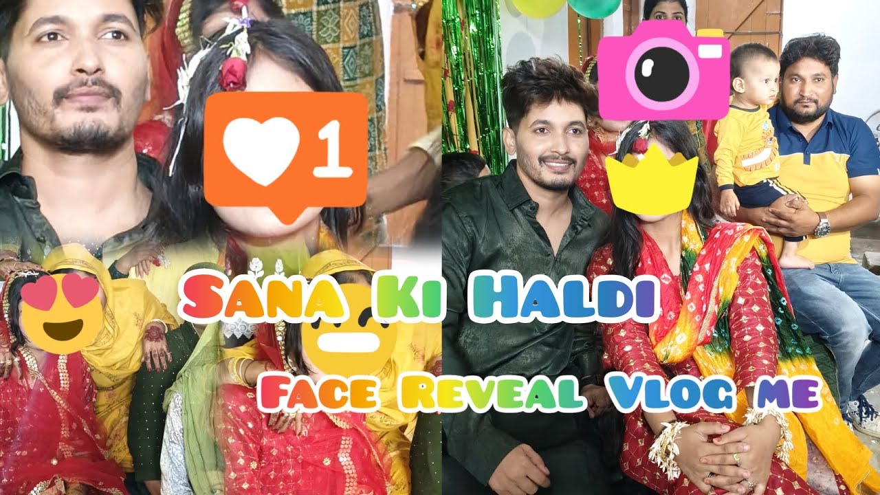 Sana ki Haldi & Mehandi And Up wali Shadi Mein Vibe hai.! #vlog  #shadi #familyvlogs