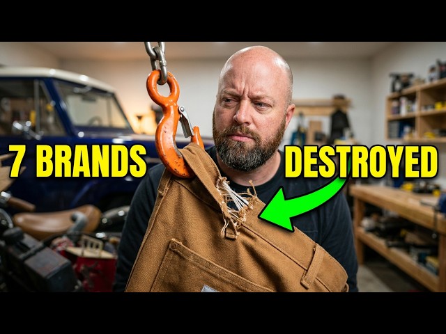 The Ultimate Work Pants Torture Test and Showdown! - YouTube