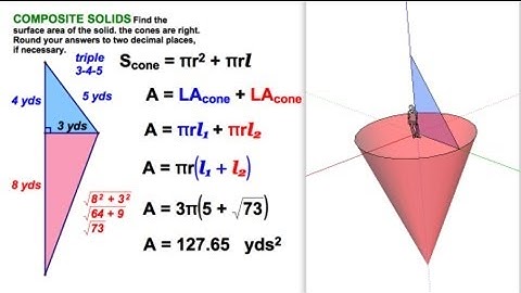 Surface Area of Right Cones / 12.3