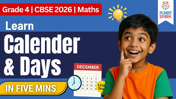 Master Calendar & Days | Simple Guide for Kids (Dates + Time + Leap Year) | Class 4 #planetspark