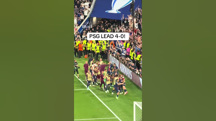 PSG are DOMINATING in Munich 👏 they lead Inter 4-0 in thr Champions League final 💪 Watch the UEFA