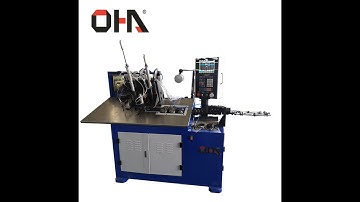 CNC OHA-480 2D CNC Wire Bending Machine With Butt Welder  II OHA Group