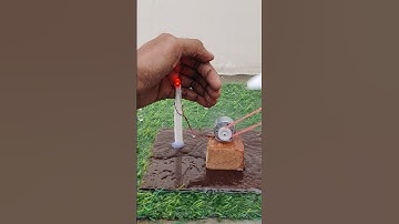 Wind turbine #scienceproject #science #school #waterturbine #freeenergy #fan #project #arduinouno