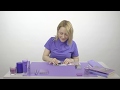 Smolia-Violet | 10X Magnifying Glass with LEDs/UV Lights and Scale