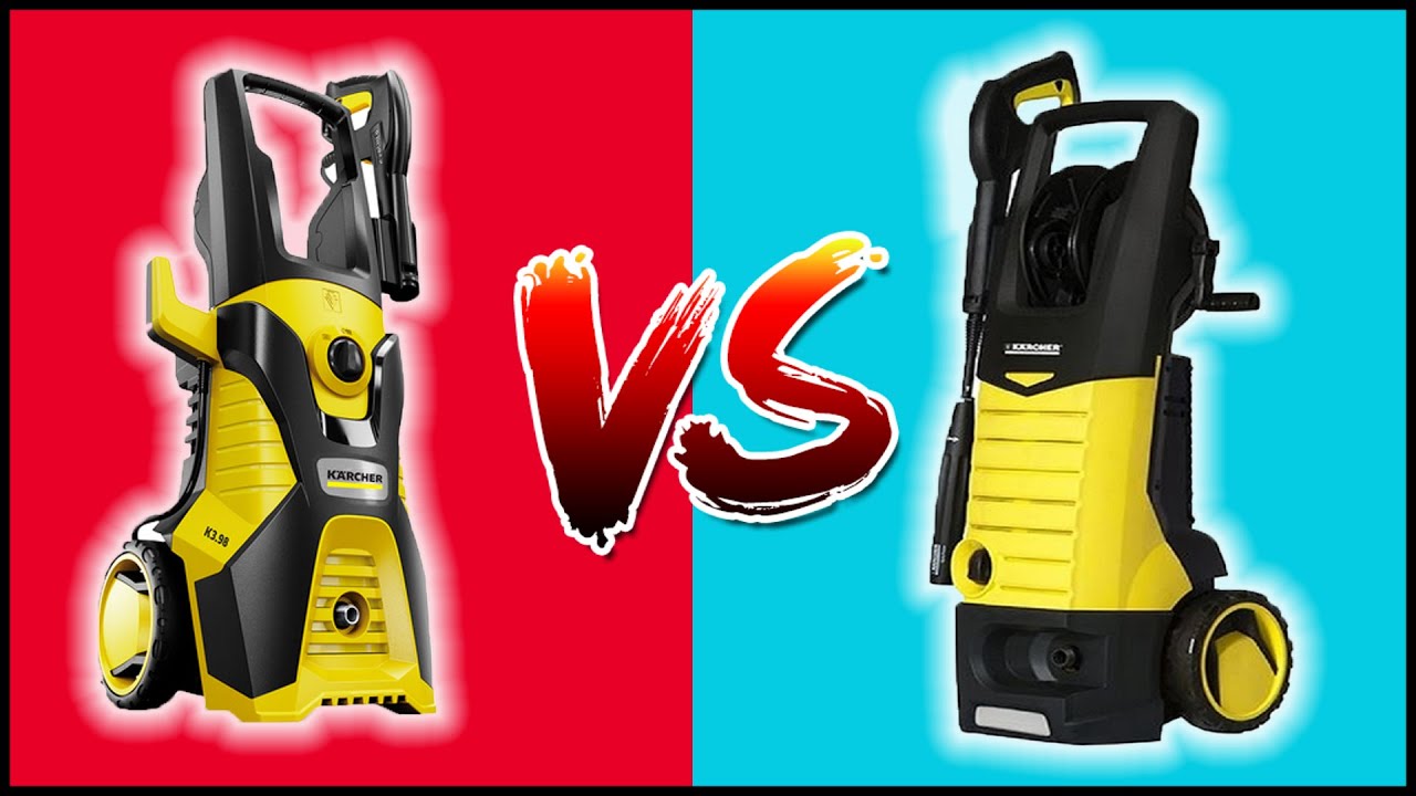 LAVADORA DE ALTA PRESSÃO KARCHER K 3.98 NEW VS K4 POWER ANTIGA