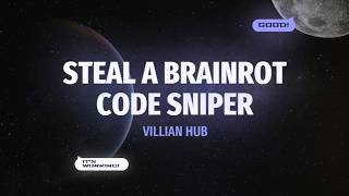 Code Sniper  | VillianHub  | Op Script For Sab  | #roblox #sab #stealabrainrot  #shorts #script