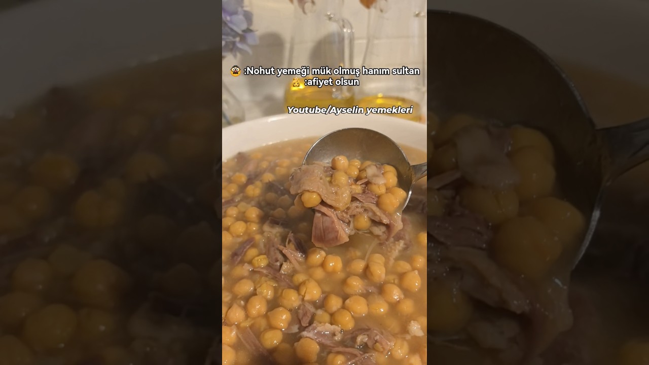 Nohut yemeği tarifi 😍 #nohutyemeği #recipe #turkishfood #food  #pratiktarifler #yemek
