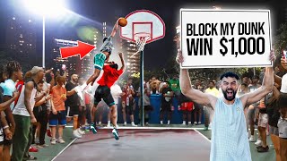 Block My Dunk Win 1000 Vs The Hood