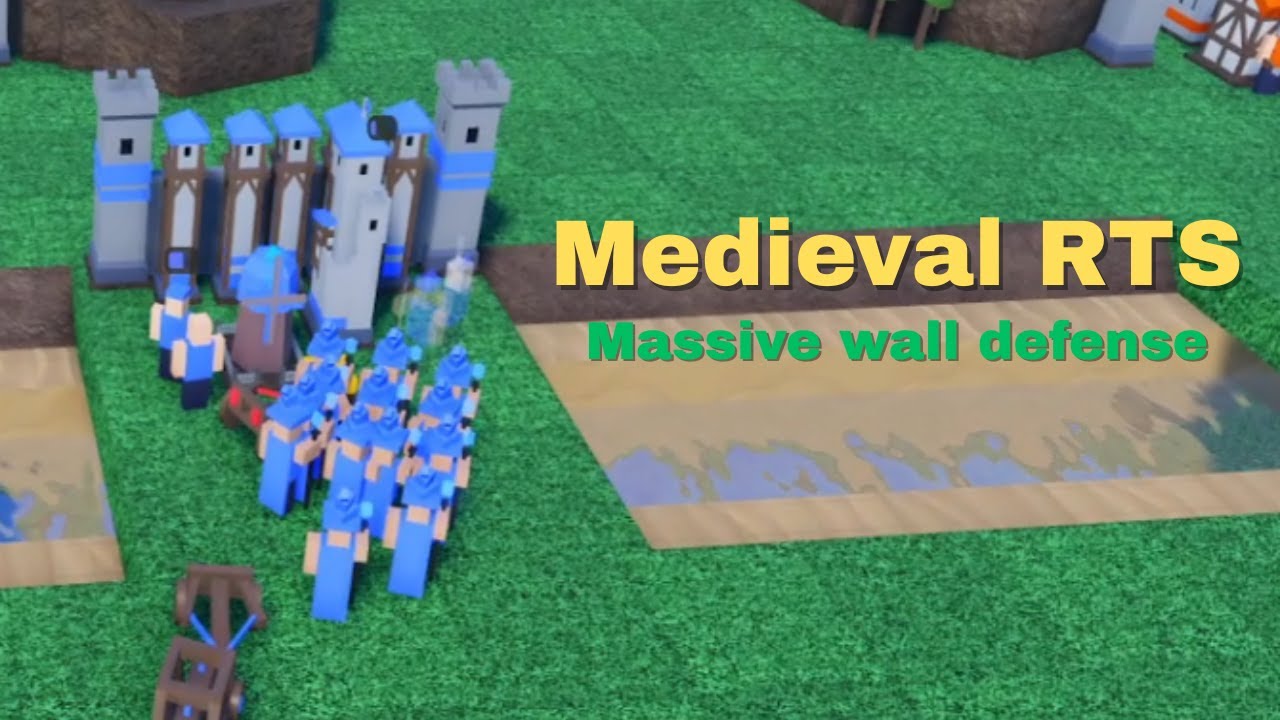 Taking all the farms in Medieval RTS is overpowered - YouTube