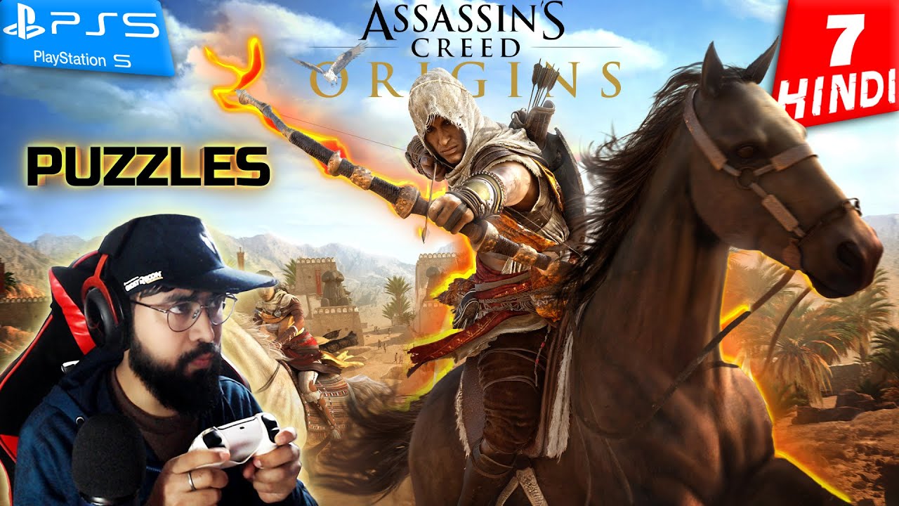 काला जादू in ASSASSIN'S CREED ORIGINS PS5 Action Gameplay | LIVE Hindi Gameplay