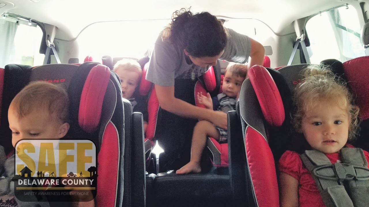 Newborn Quadruplets In Car Seats