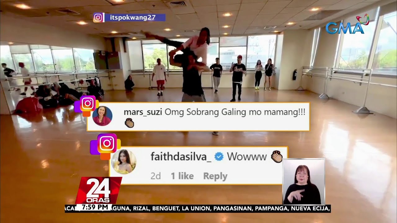 Actress-comedienne na si Pokwang, buwis-buhay sa rehearsal ng kanyang birthday dance... | 24 Oras