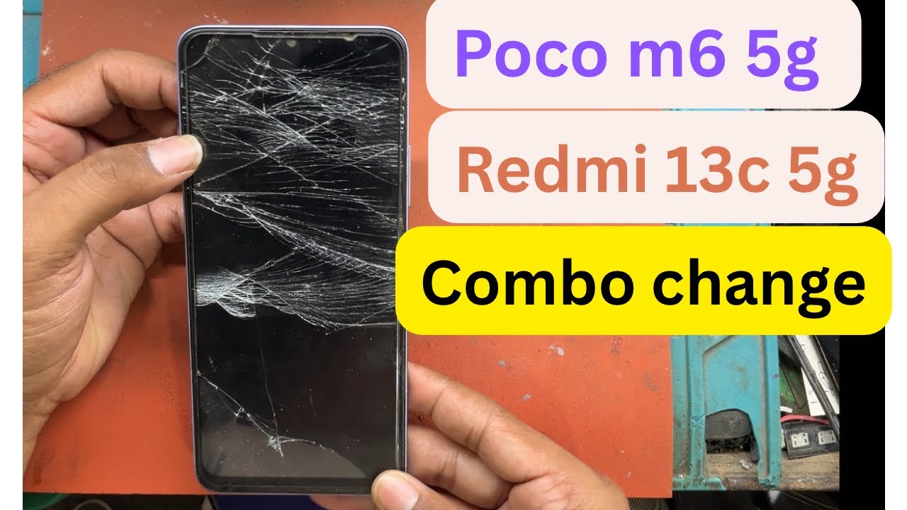 Poco M6 5g combo change / poco M6 5g touch screen change / poco M6