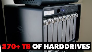 270TB OF THE BEST HARDDRIVES MONEY CAN BUY!