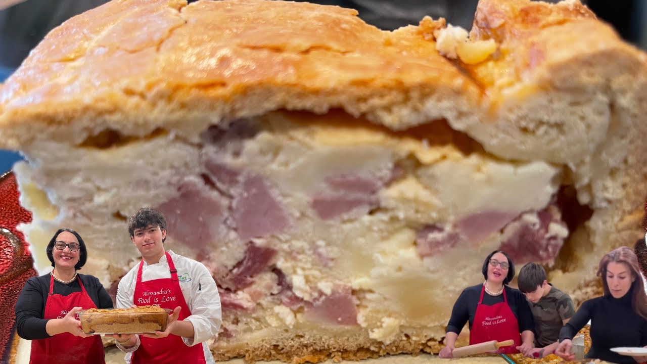 Pizza Rustica Pizza Chiena Pizza Gaina YouTube