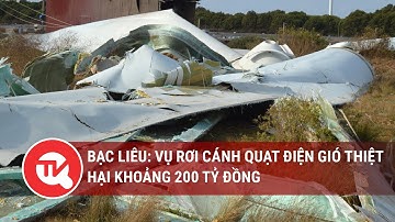 Bạc Liêu: Vụ rơi cánh quạt điện gió thiệt hại khoảng 200 tỷ đồng | Truyền hình Quốc hội Việt Nam