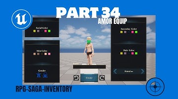 Unreal Engine 5 - Inventory System - Part 34 - Amor Equip