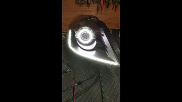 1st ever Ghozt Lighting 350z custom headlights