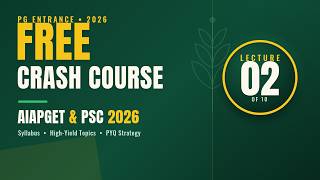 Crash Course Lec. - 2 for AIAPGET 2026
