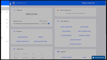 SchoolWallet EANS Demonstration