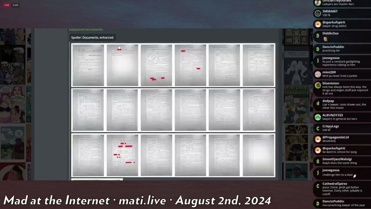 Rekieta seeks to charge Aaron - Mad at the Internet (August 2, 2024)