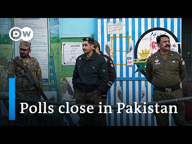 Pakistan election clouded by violence, suspension of mobile services | DW News class=