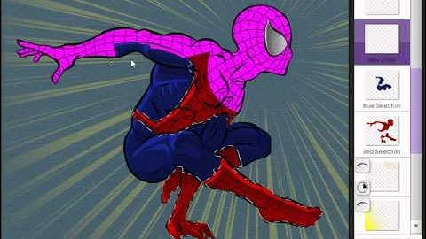 Select Layer Contents in ArtRage Studio Pro