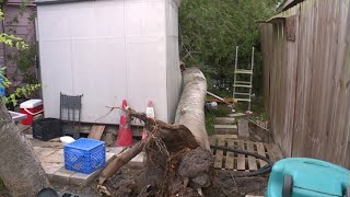 Storm leaves damage behind in Corpus Christi neighborhood