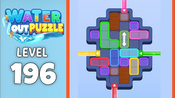 Water Out Puzzle level 196 solution