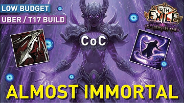 Budget Immortal CoC Build for Ubers & T17 content | Lancing Steel CoC FRoSS | 3.27