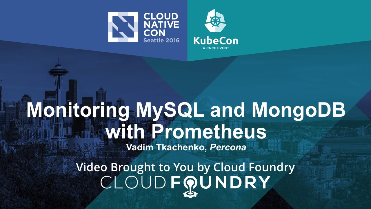 Monitoring MySQL and MongoDB with Prometheus by Vadim Tkachenko ...