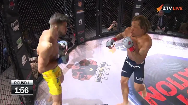 RUF MMA RUF42 - Pro 135 lbs | Marcus Mcghee vs Rap...