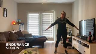 421 Signature Circuit Home Workout Demo With Shayla