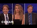 Natalie Zea Teaches Conan & Martin Short About "Flashback Face" | CONAN on TBS