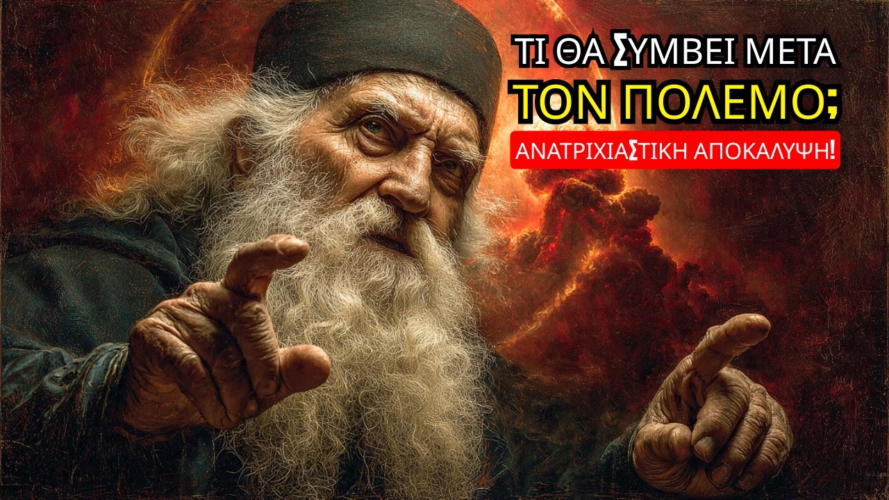 Άγιος Πορφύριος αποκάλυψε: Τι θα συμβεί μετά τον πόλεμο Ιράν – Αμερικής; ΑΝΑΤΡΙΧΙΑΣΤΙΚΟ!