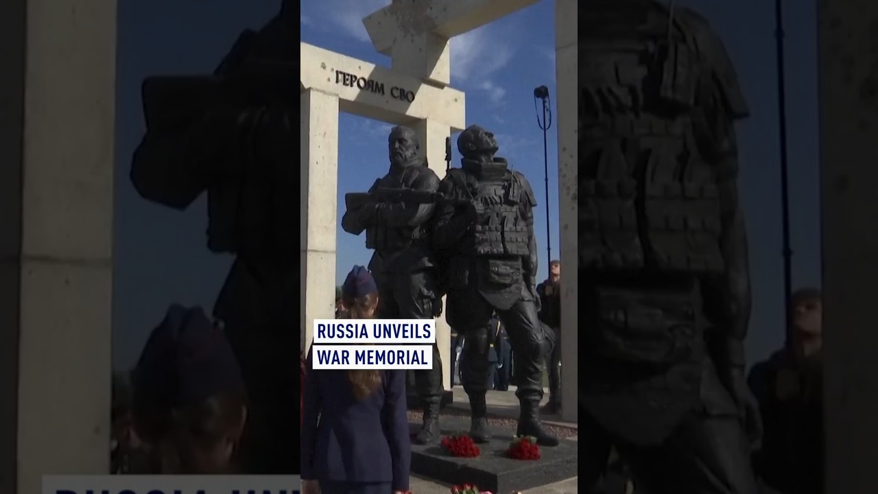 Russia unveils war memorial