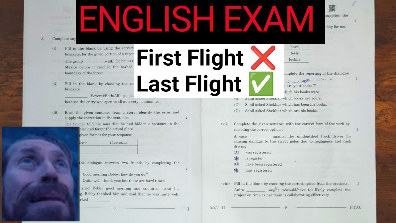 English board exam experience 🙏| cooked ☠️💀