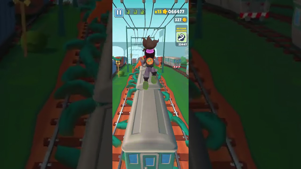Subway surf: no floor challenge 
