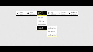 Transy  - Animated DropDown Menu