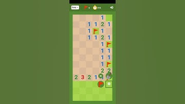 ⛳Google Minesweeper Game Play 🎮 #shorts