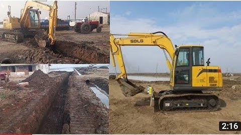 SDLG New E680fi #mine Excavator #machine#good working in salt