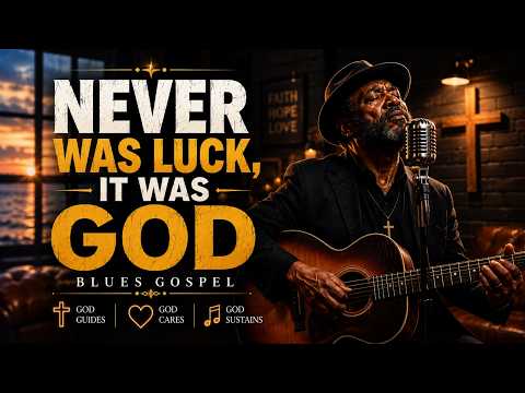 IT WAS NEVER LUCK, IT WAS GOD | Every Victory Has God's Signature | Blues Gospel