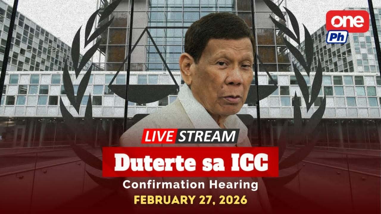 LIVE | Duterte sa ICC: Special Coverage of Confirmation of Charges Hearing | February 27, 2026