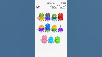 Color Hoop Stack - Level 89