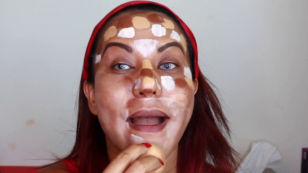 Sparkle punk makeup look