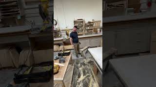normal day at work #cabinshop #millworks обычный рабочий день. строим мебель.