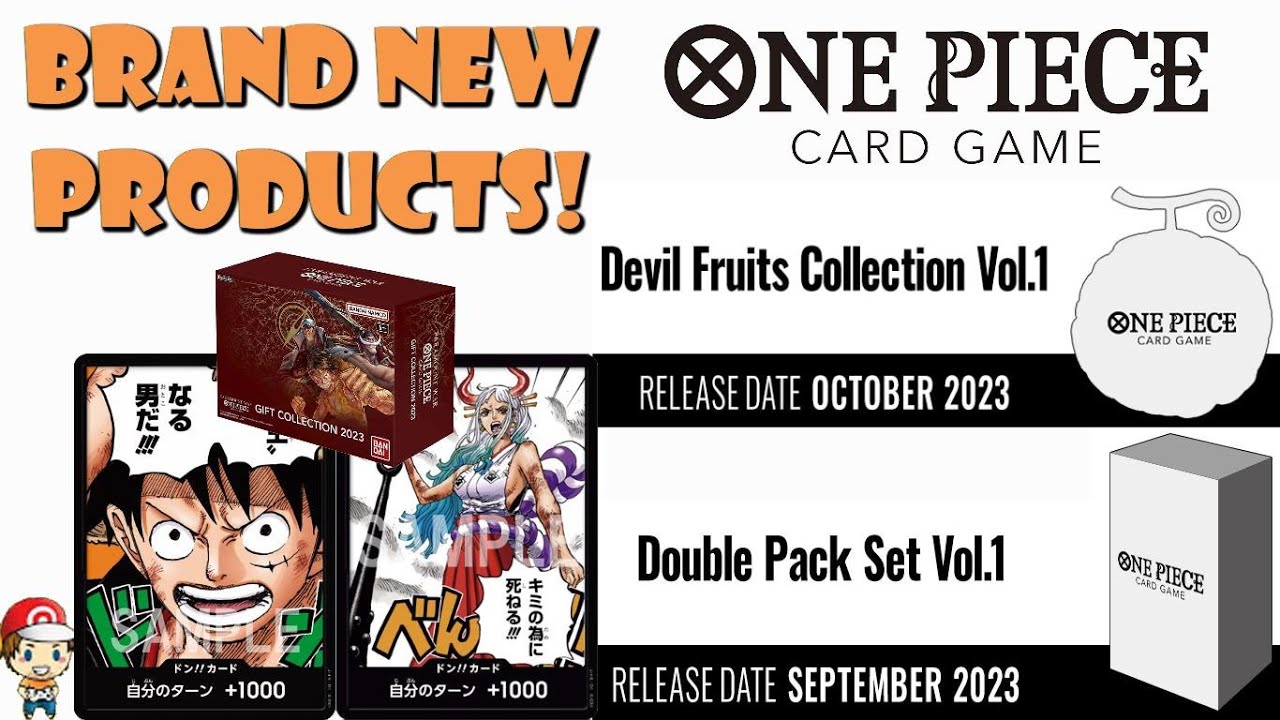 Brand New One Piece TCG Products Revealed! This is Huge! (Big One Piece TCG  News) 